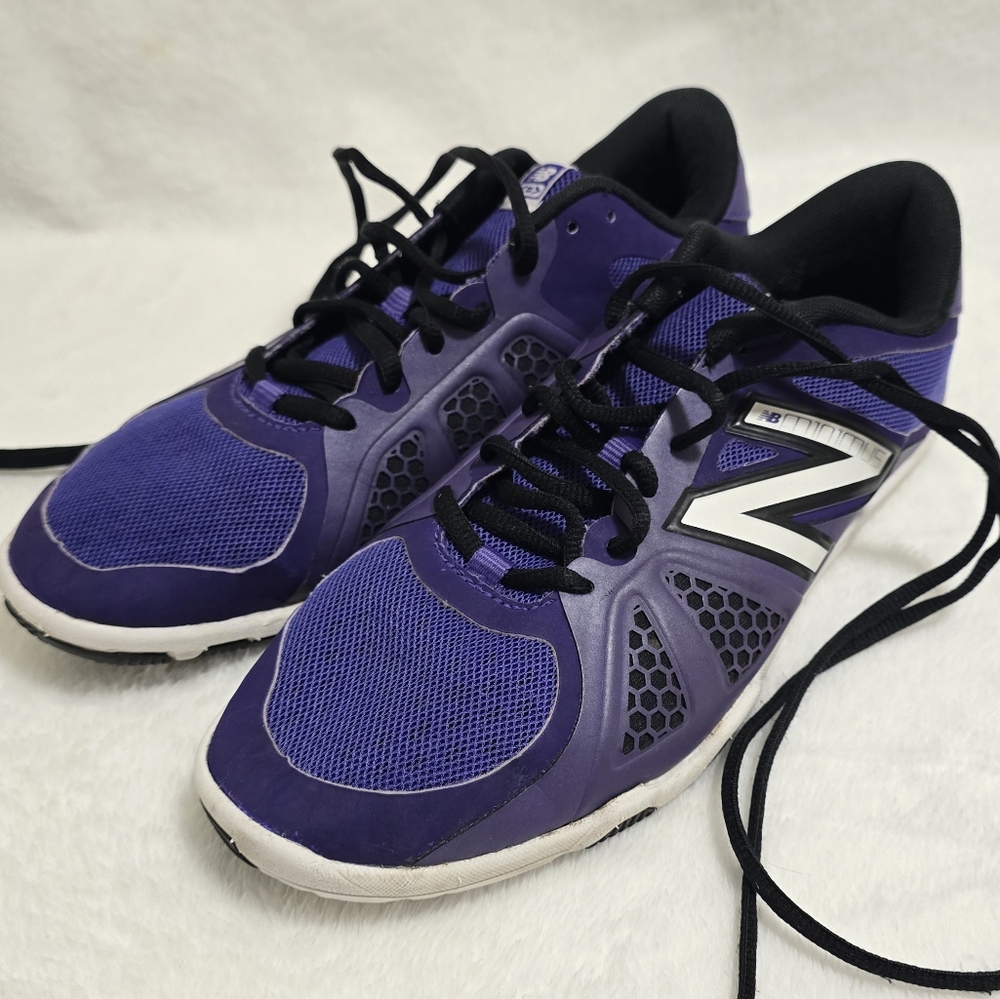 New Balance Minimus 20 Athletic Training Shoe Womens Size 9.5 D WX20PR2 Purple